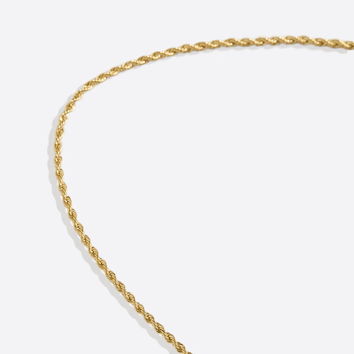2mm Rope Chain Necklace - Image 10