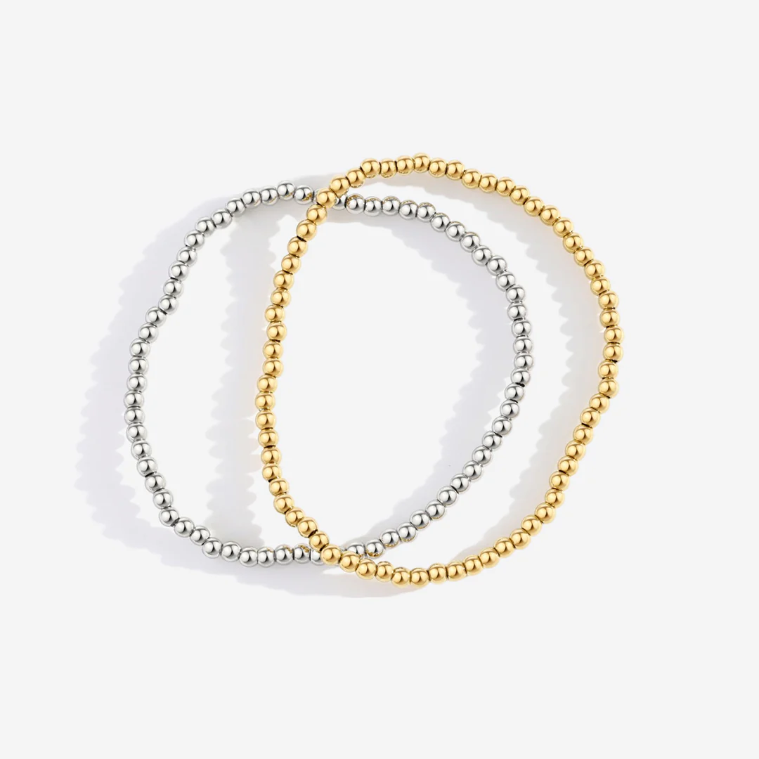 3mm Beaded Bracelet Stacking Set - Image 12