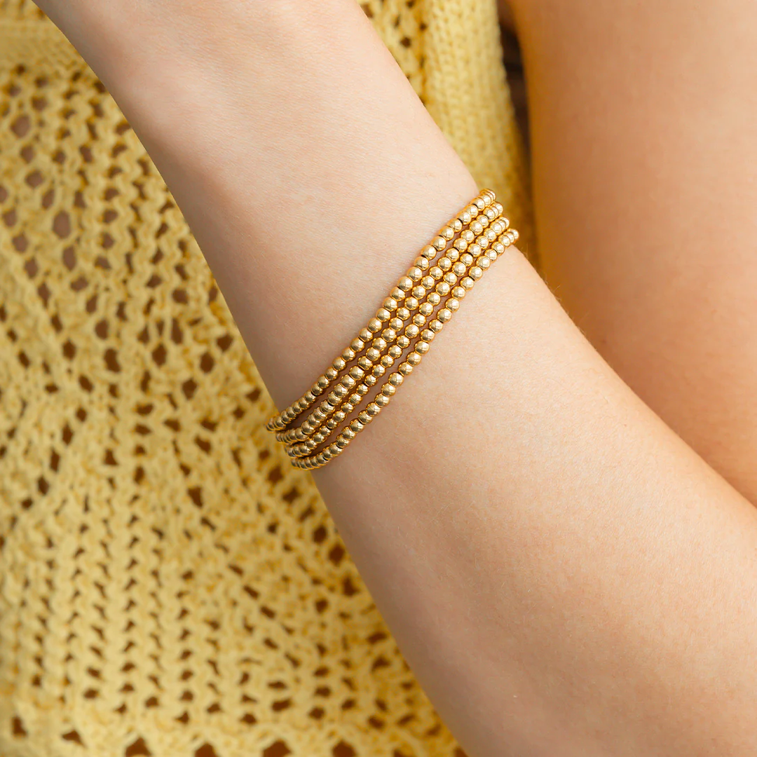 3mm Beaded Bracelet Stacking Set - Image 3