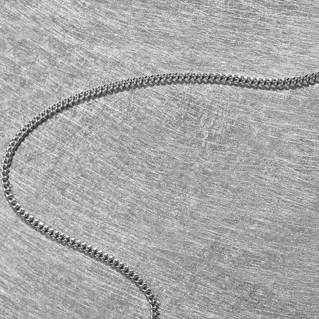3mm Cuban Chain Necklace - Image 6