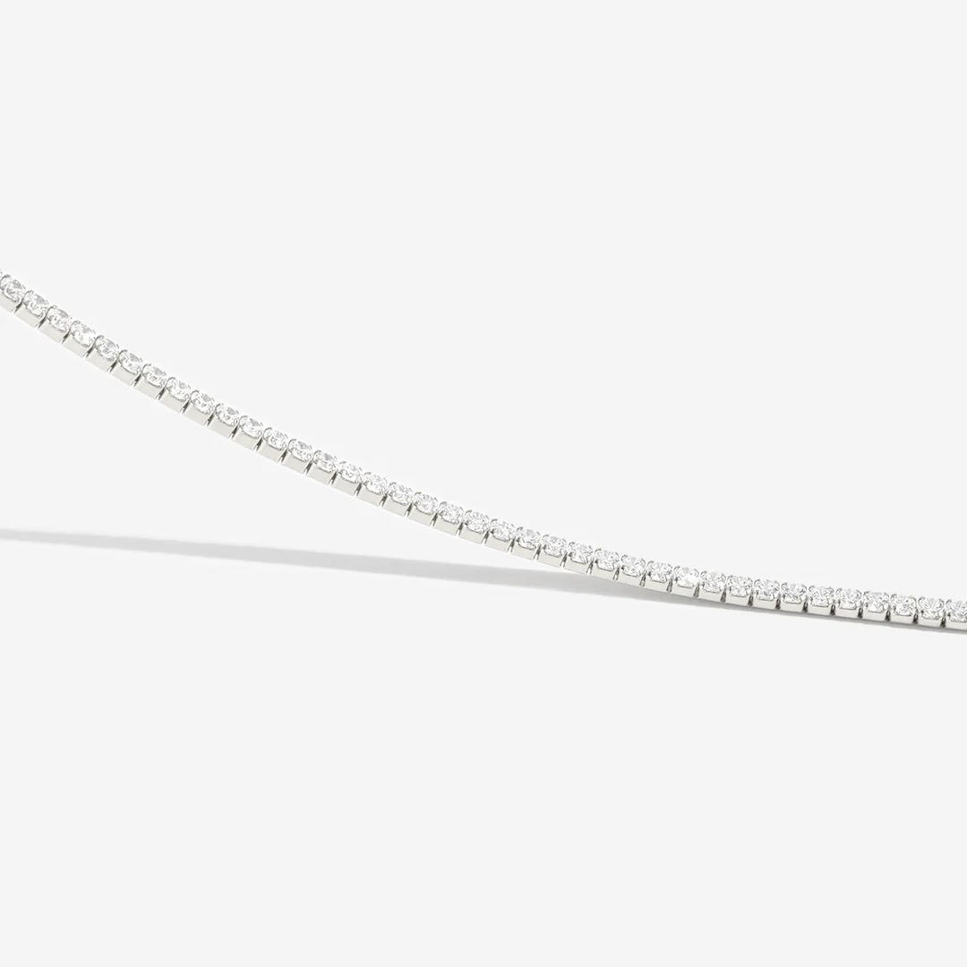 3mm Tennis Necklace - Image 20
