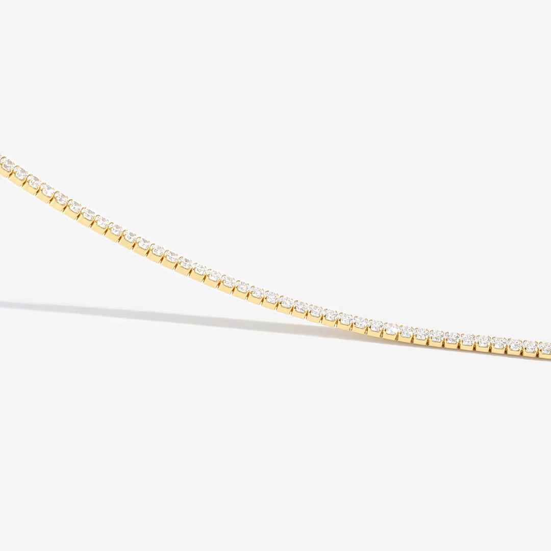 3mm Tennis Necklace - Image 21