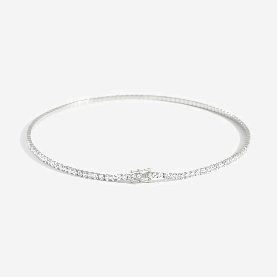 3mm Tennis Necklace - Image 28