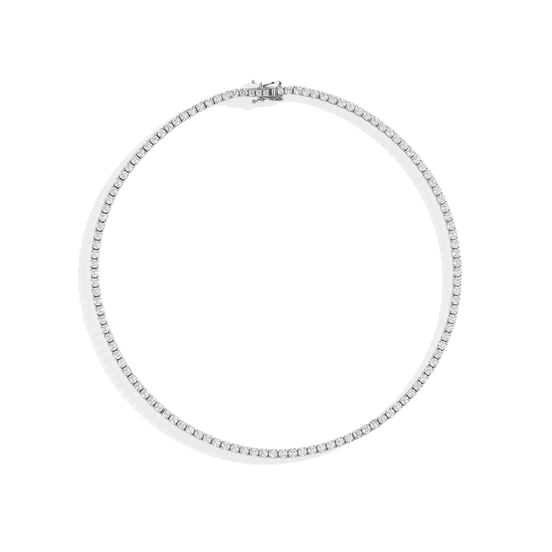 3mm Tennis Necklace - Image 32