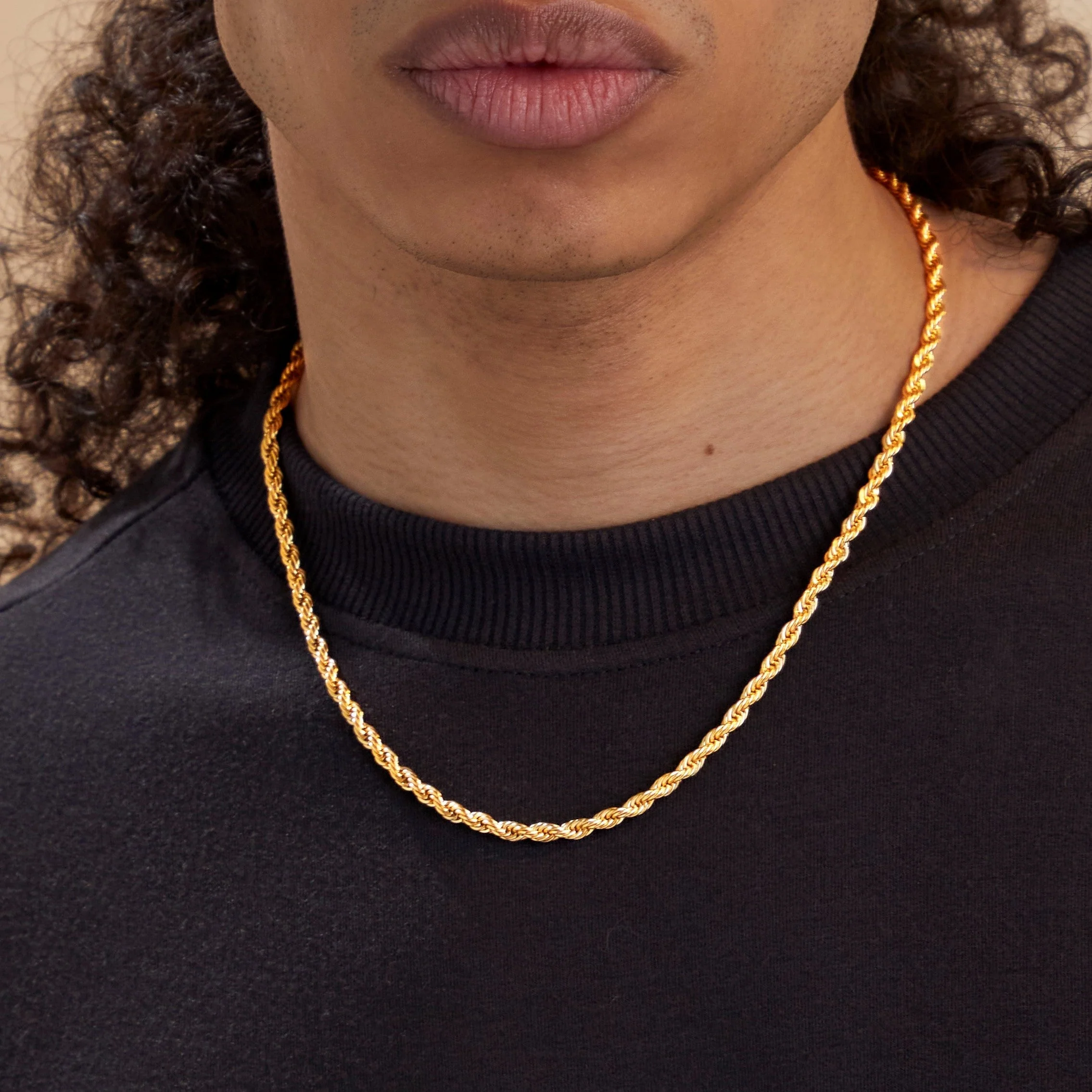 4mm Rope Chain Necklace - Image 5