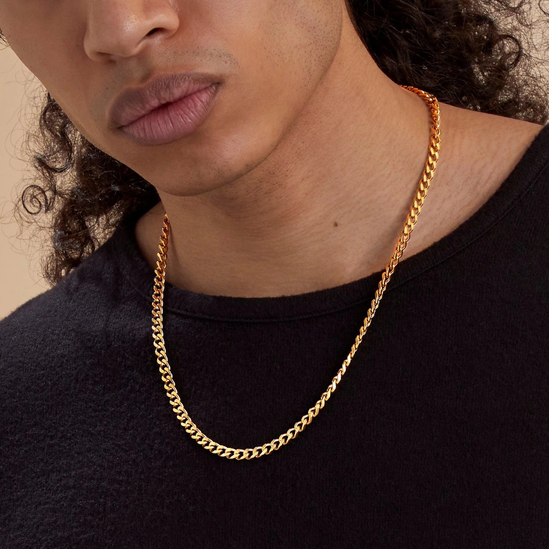 6mm Cuban Chain Necklace - Image 8