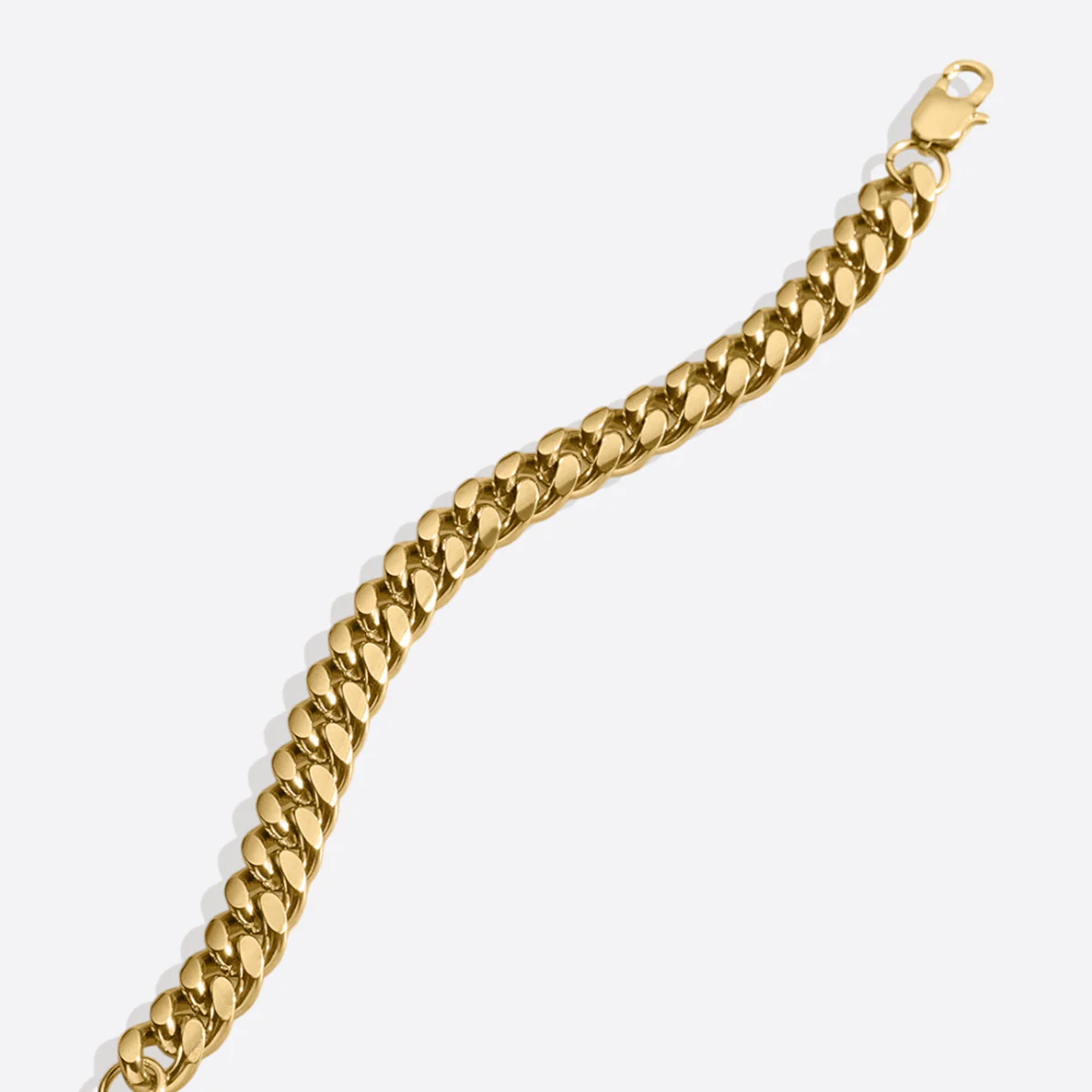 8mm Cuban Link Chain Bracelet - Image 11