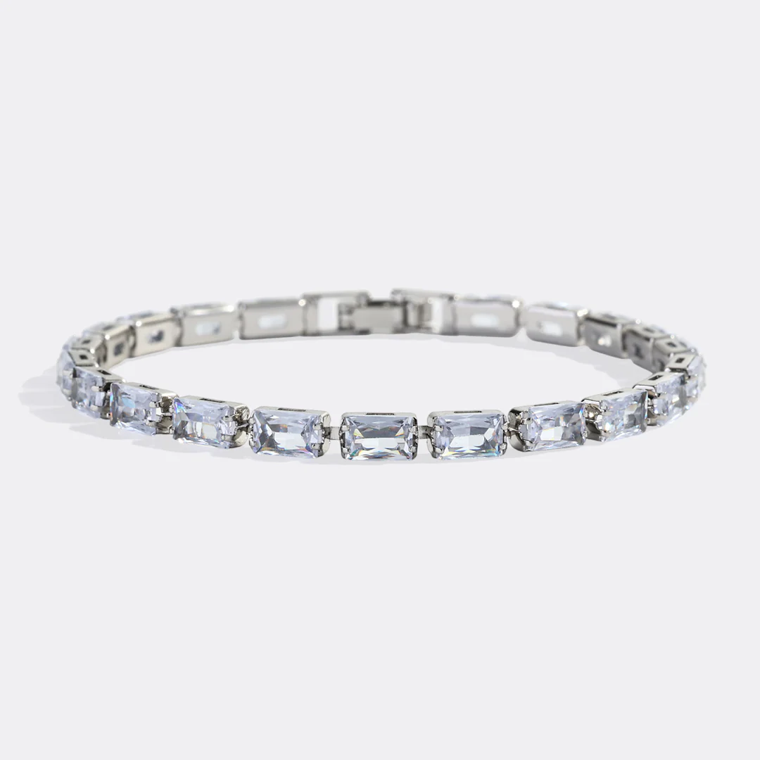 Baguette Tennis Bracelet - Image 7