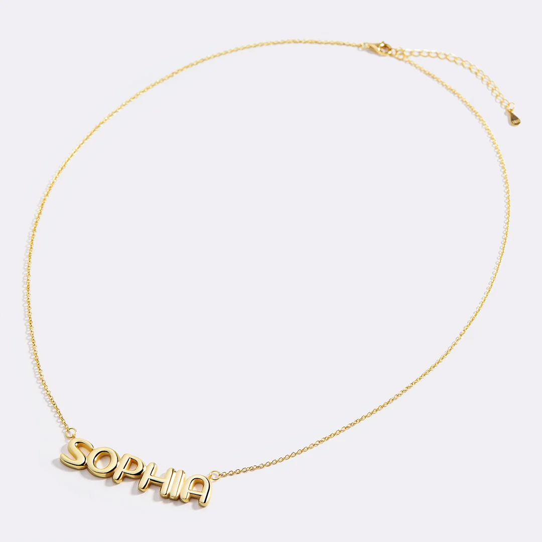 Balloon Name Necklace - Image 5