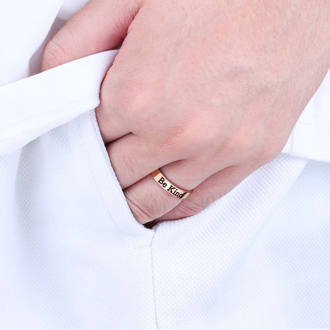 Be Kind Mantra Ring - Image 20