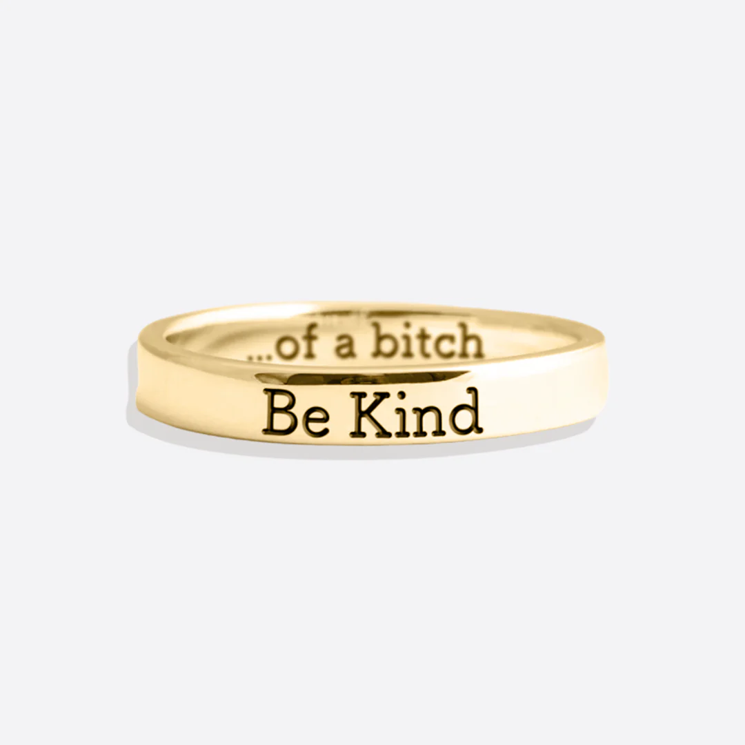 Be Kind Mantra Ring - Image 5