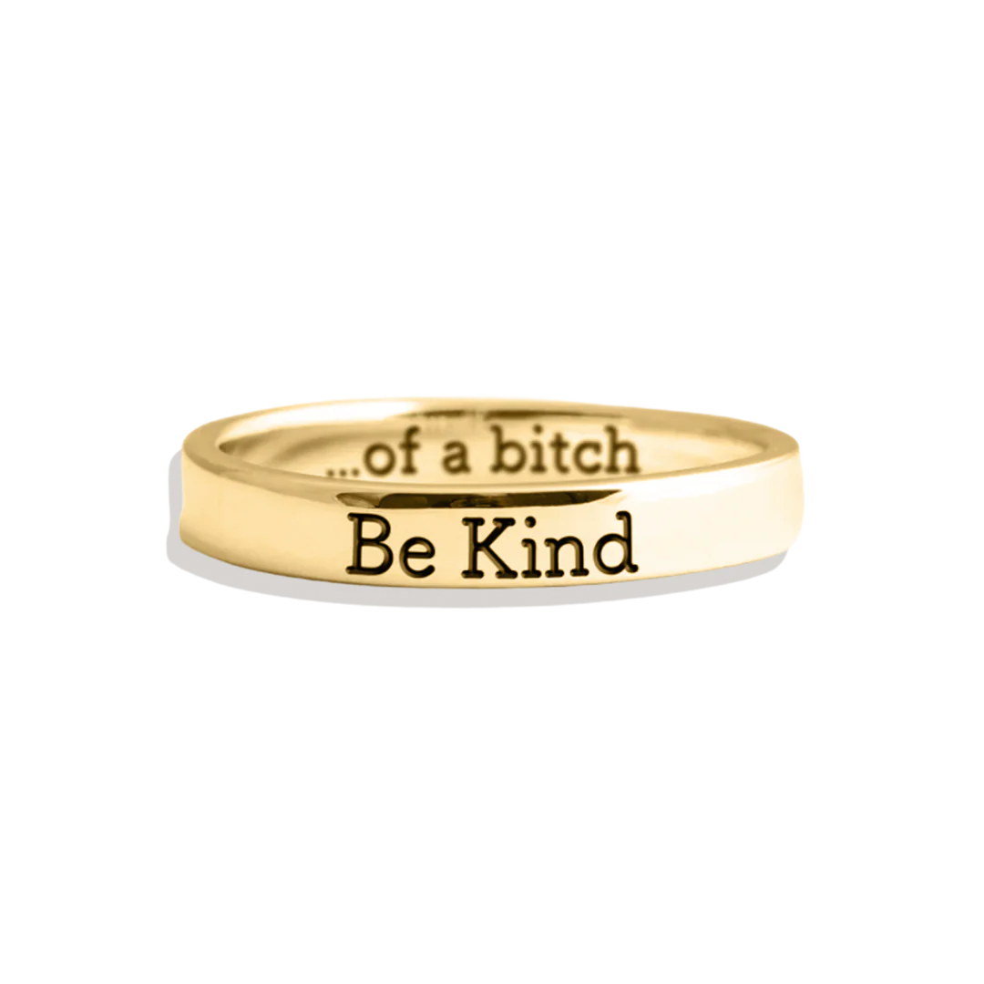 Be Kind Mantra Ring - Image 9