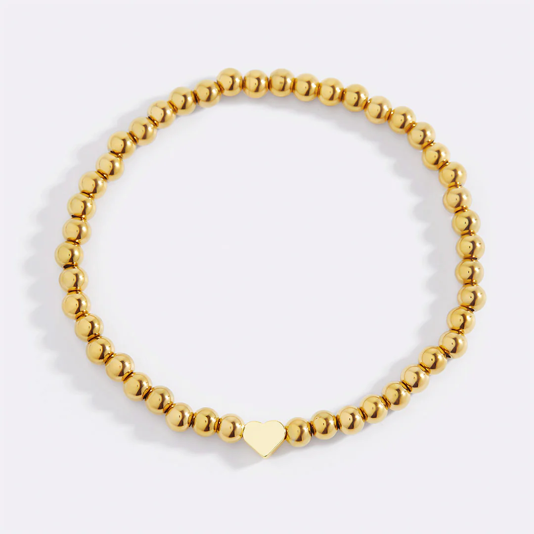 Heart Beaded Stacking Bracelet - Image 6