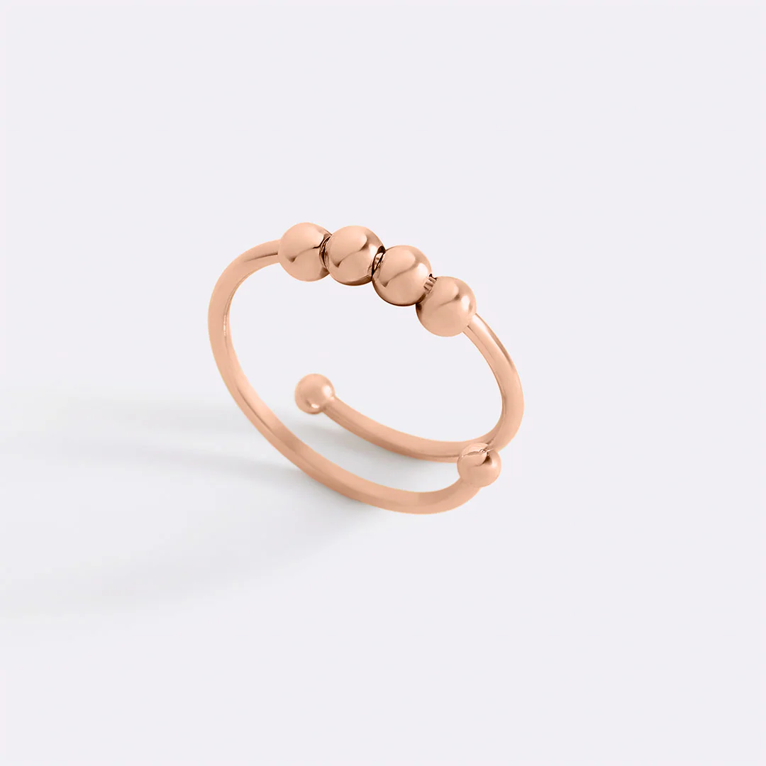 Adjustable Beaded Fidget Ring - Image 25