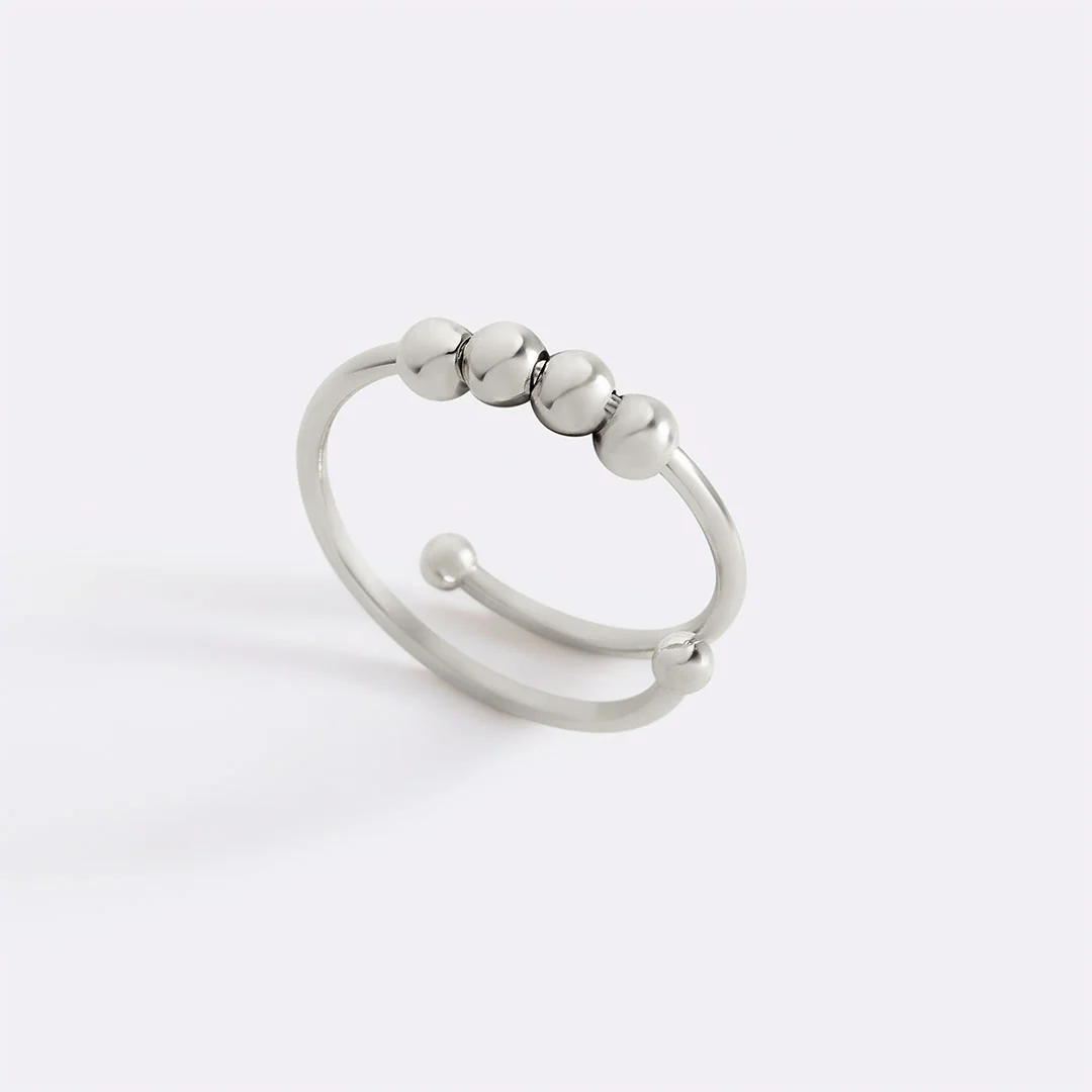 Adjustable Beaded Fidget Ring - Image 26