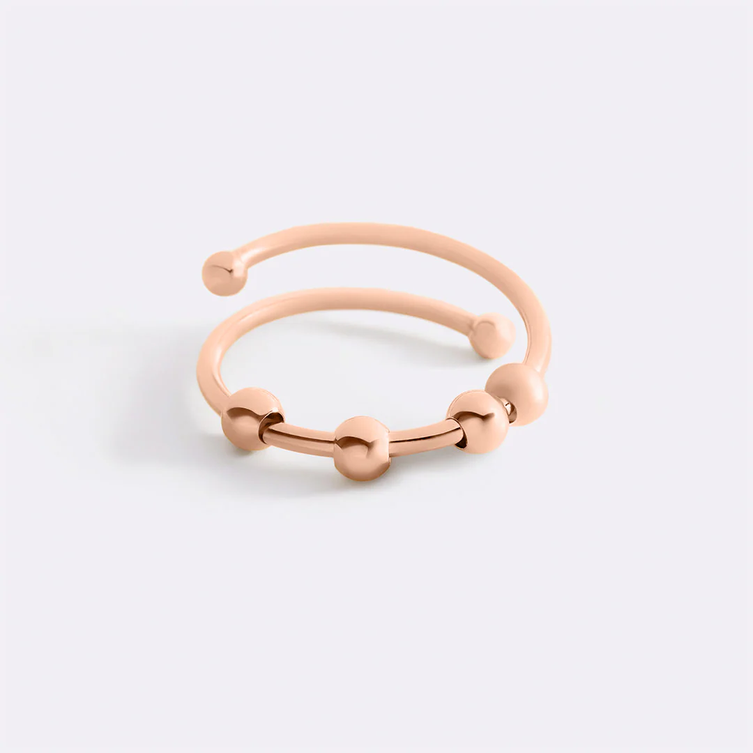 Adjustable Beaded Fidget Ring - Image 28