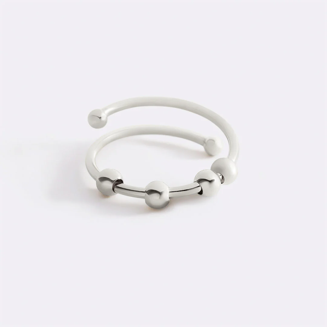 Adjustable Beaded Fidget Ring - Image 29