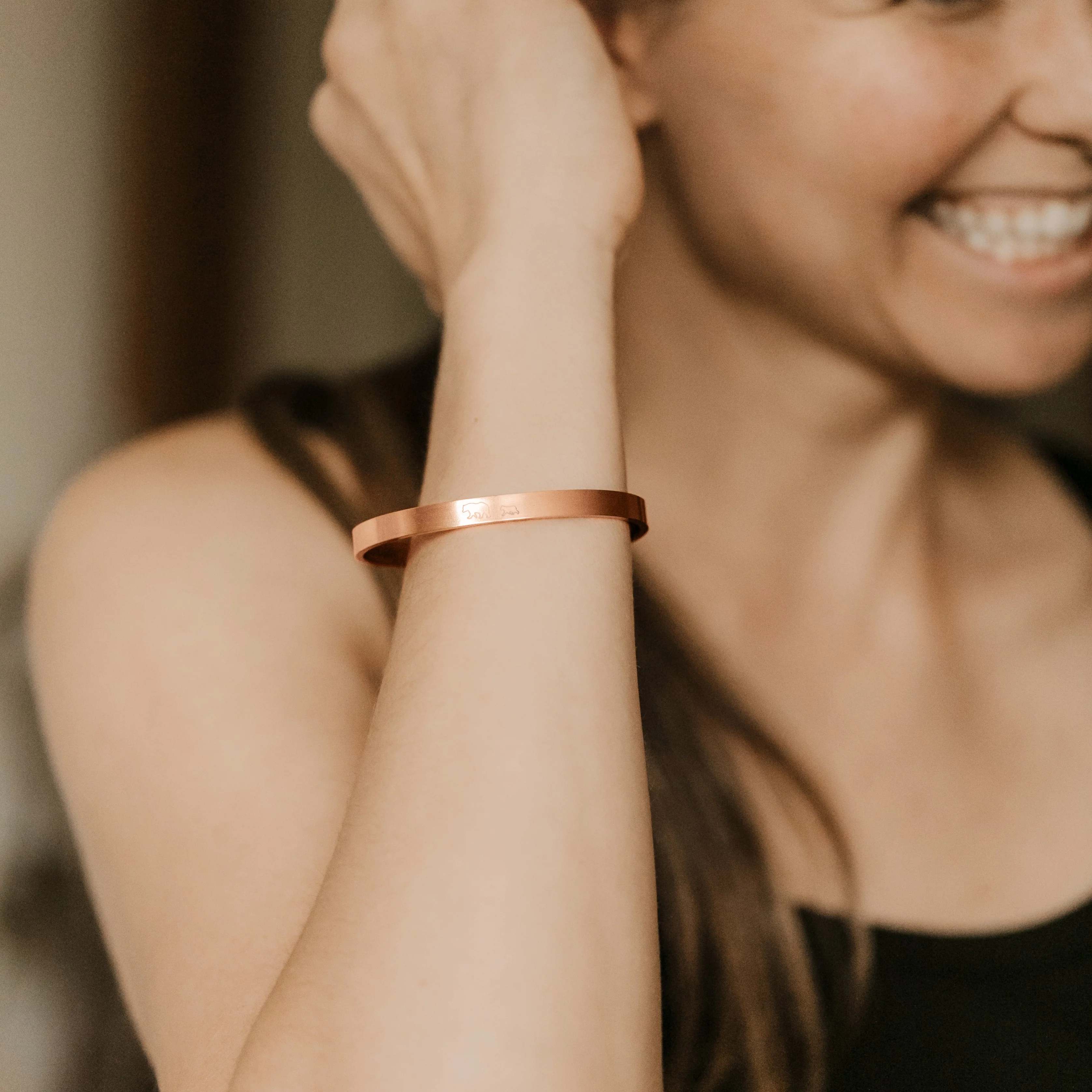 Beautiful Girl You Can Do Hard Things Cuff Bracelet - Image 17