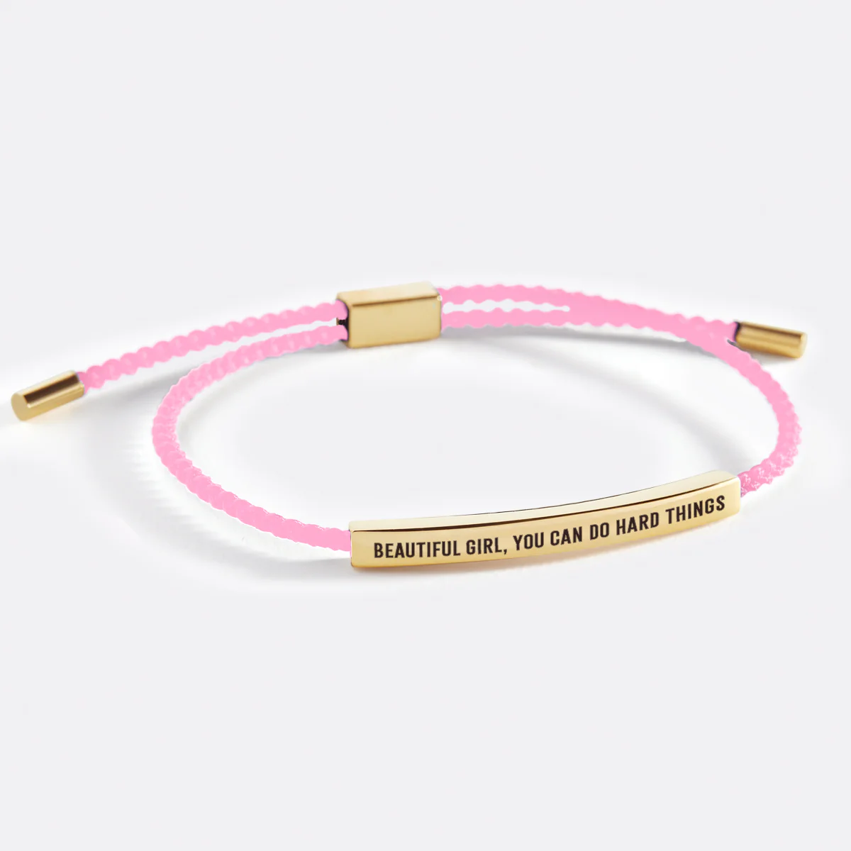 Beautiful Girl, You Can Do Hard Things Inspire Bracelet - Image 15