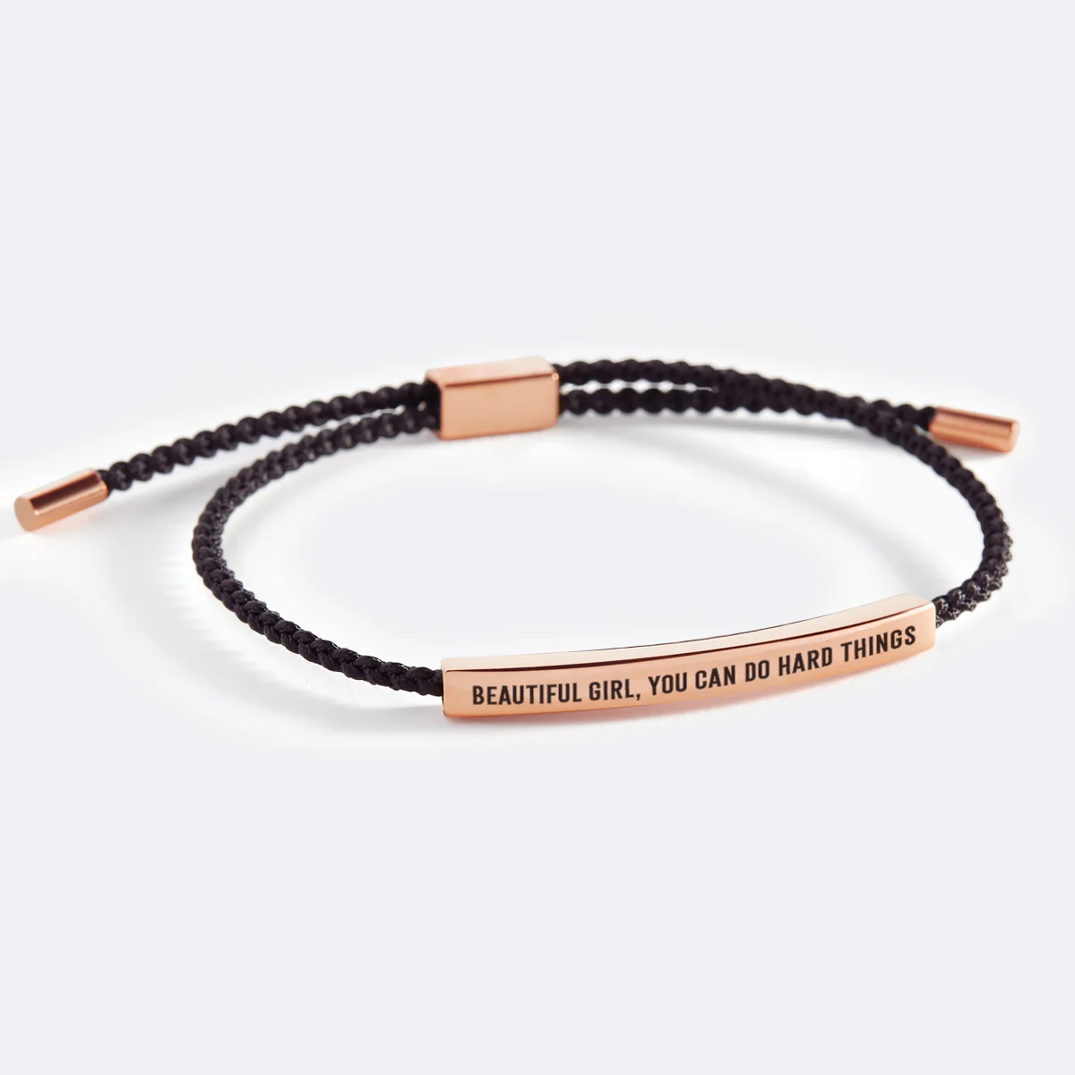Beautiful Girl, You Can Do Hard Things Inspire Bracelet - Image 19