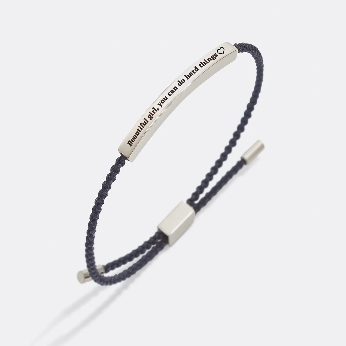Beautiful Girl You Can Do Hard Things Inspire Bracelet - Image 16