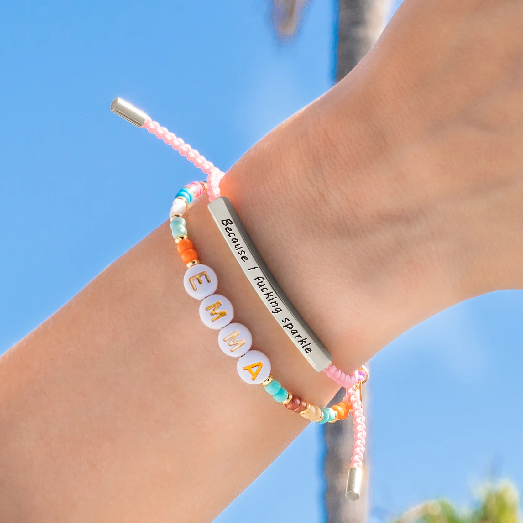 Because I F♥cking Sparkle Inspire Bracelet - Image 63