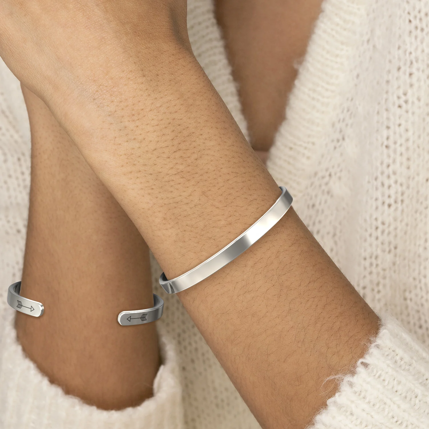Believe in You Like I Do Cuff Bracelet - Image 17