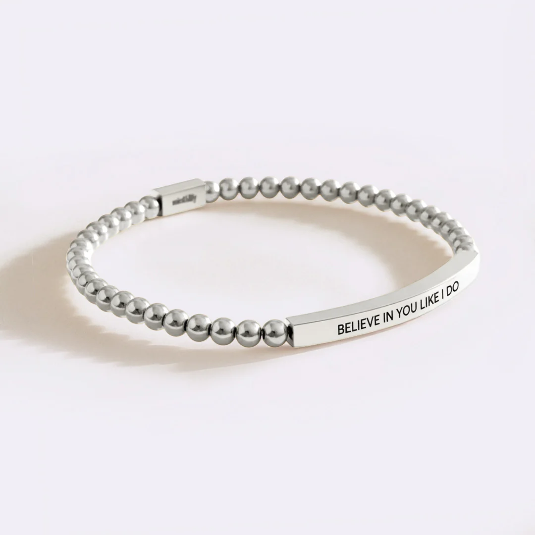 Believe in You Like I Do Beaded Inspire Bracelet - Image 9