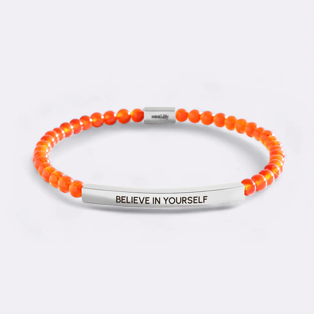 Believe in Yourself Beaded Inspire Bracelet - Image 4