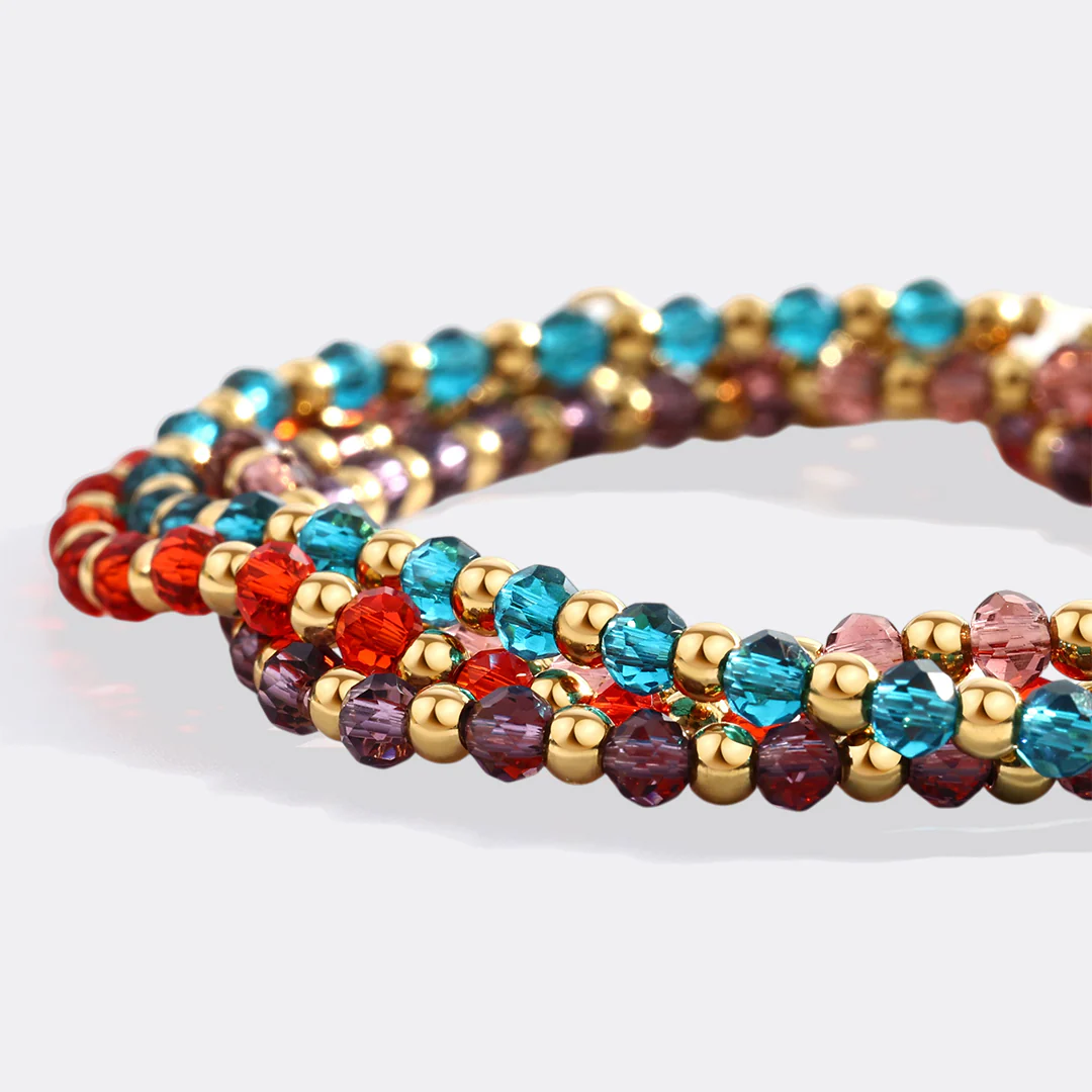 Birthstone and Gold Bead Bracelet - Image 6