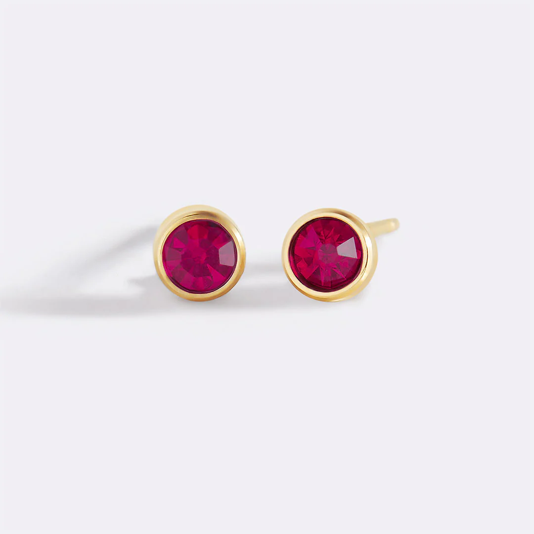 Birthstone Bezel Studs - Image 103