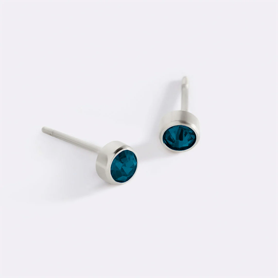 Birthstone Bezel Studs - Image 126