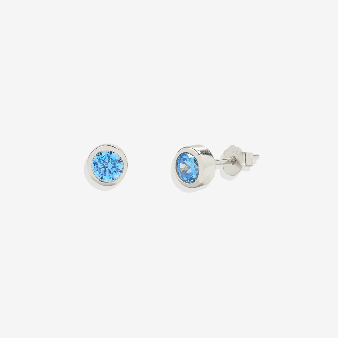Birthstone Bezel Studs - Image 23