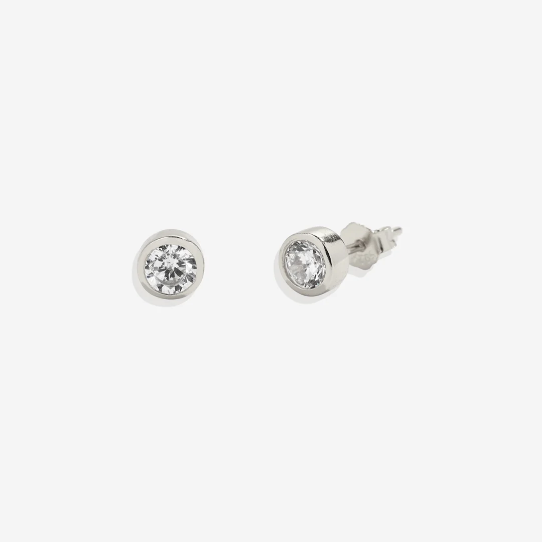 Birthstone Bezel Studs - Image 24