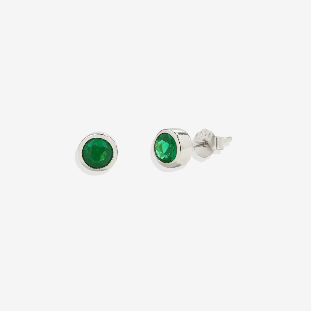 Birthstone Bezel Studs - Image 26