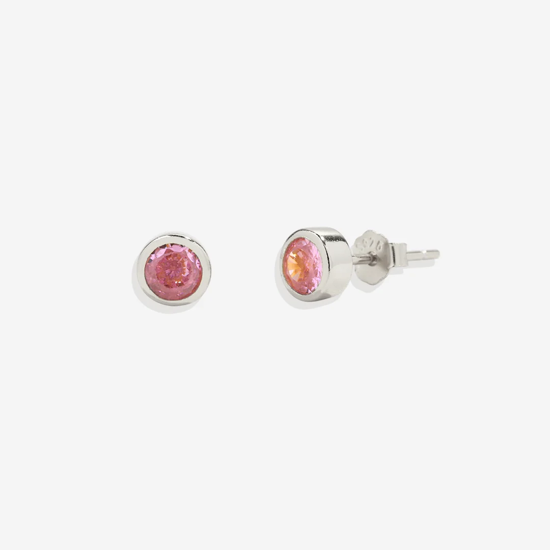 Birthstone Bezel Studs - Image 35