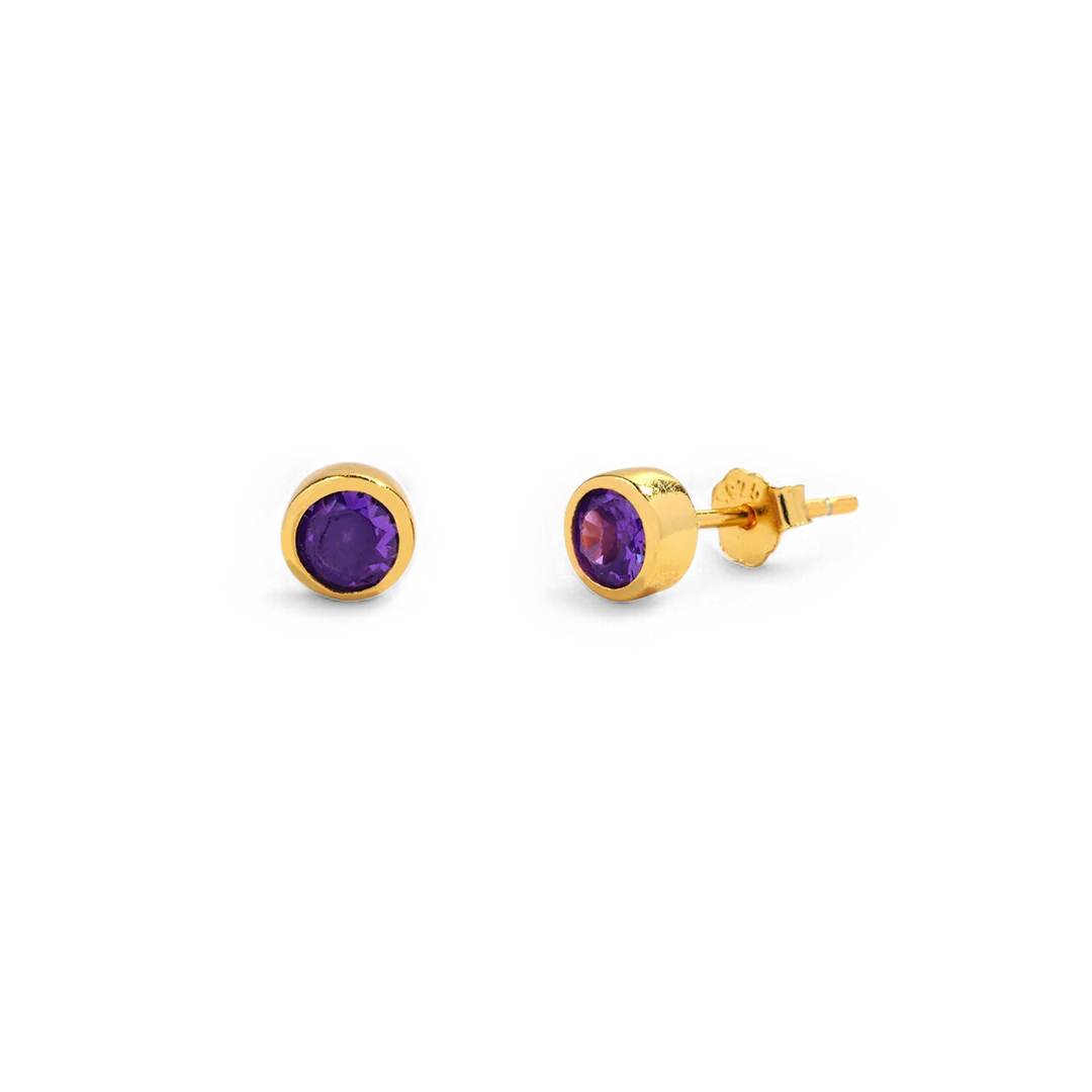 Birthstone Bezel Studs - Image 56