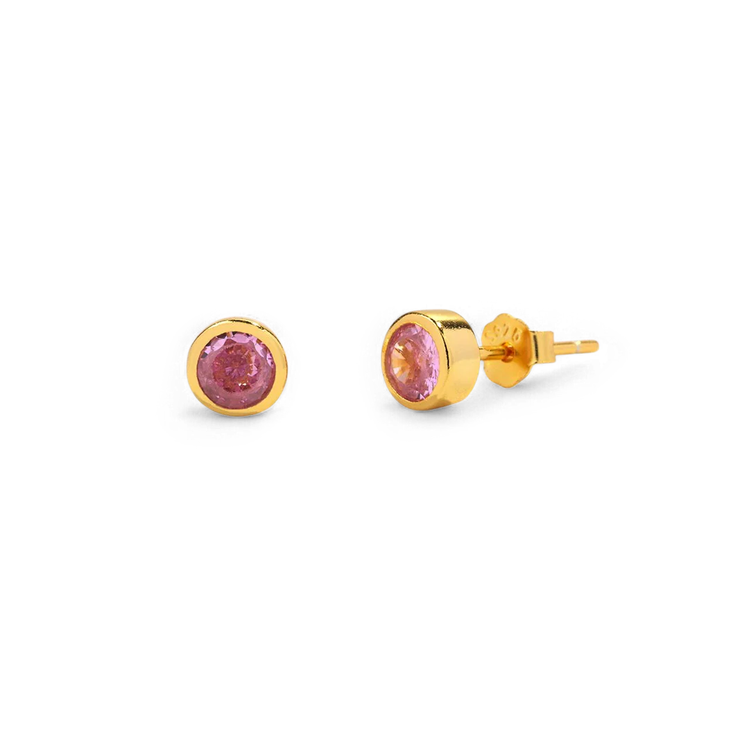Birthstone Bezel Studs - Image 64