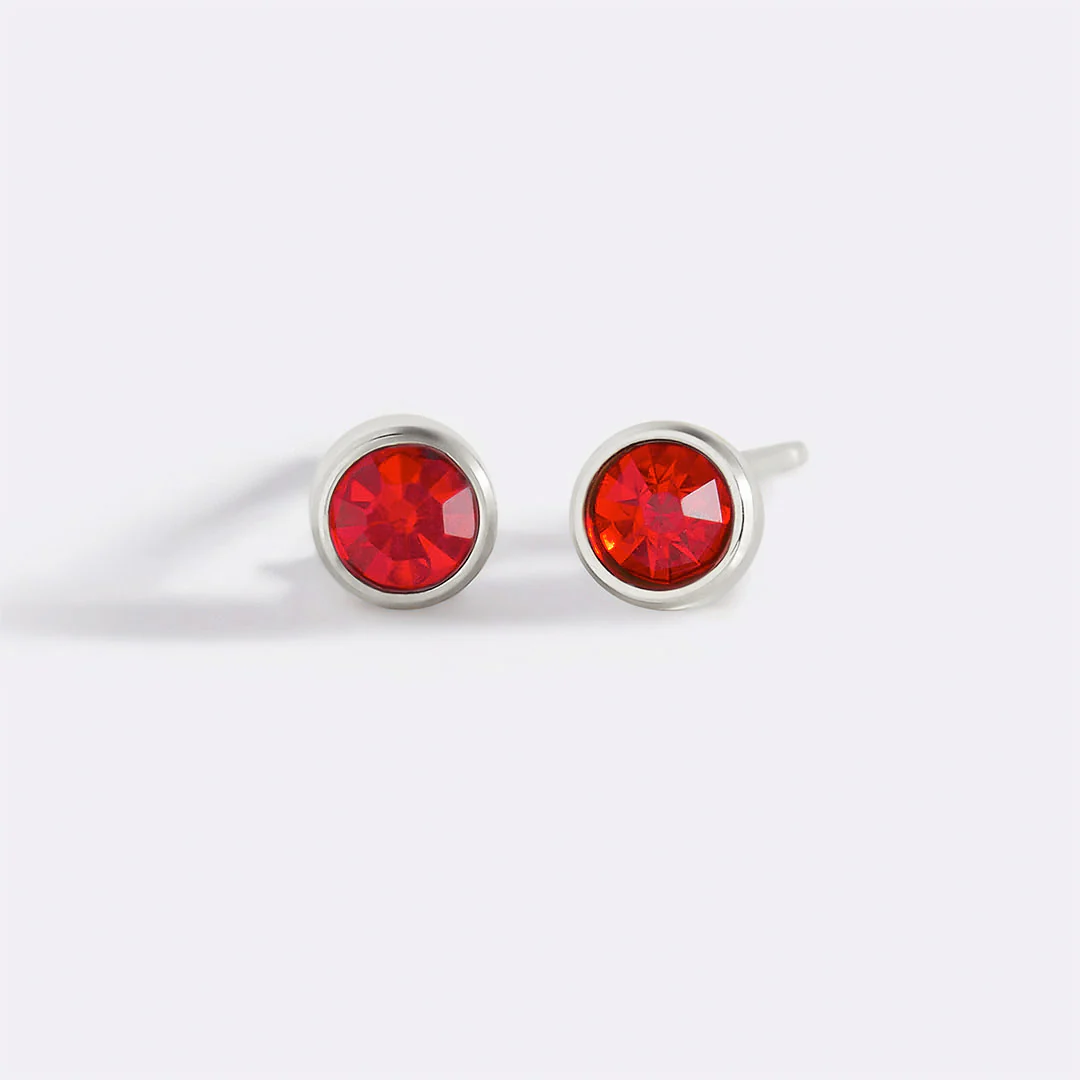 Birthstone Bezel Studs - Image 82