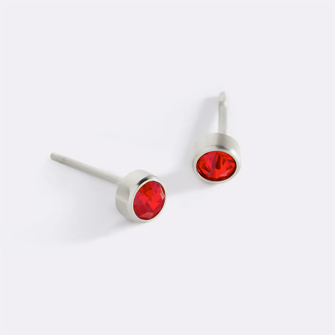 Birthstone Bezel Studs - Image 83