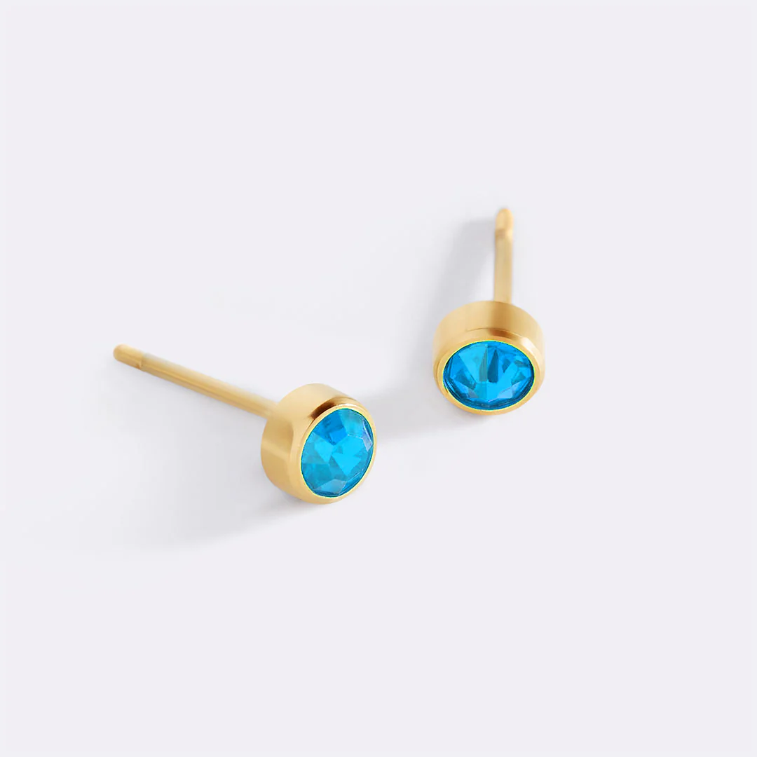 Birthstone Bezel Studs - Image 92