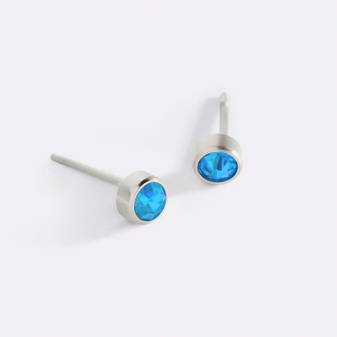 Birthstone Bezel Studs - Image 94