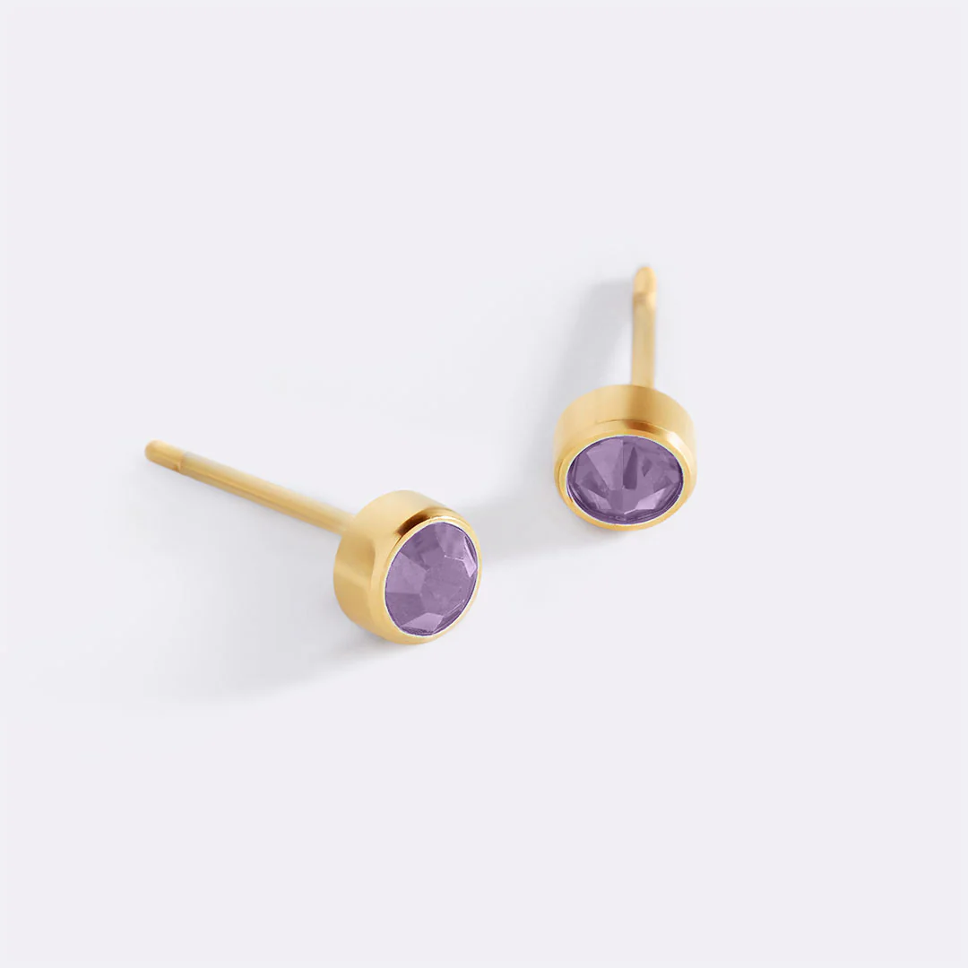 Birthstone Bezel Studs - Image 99