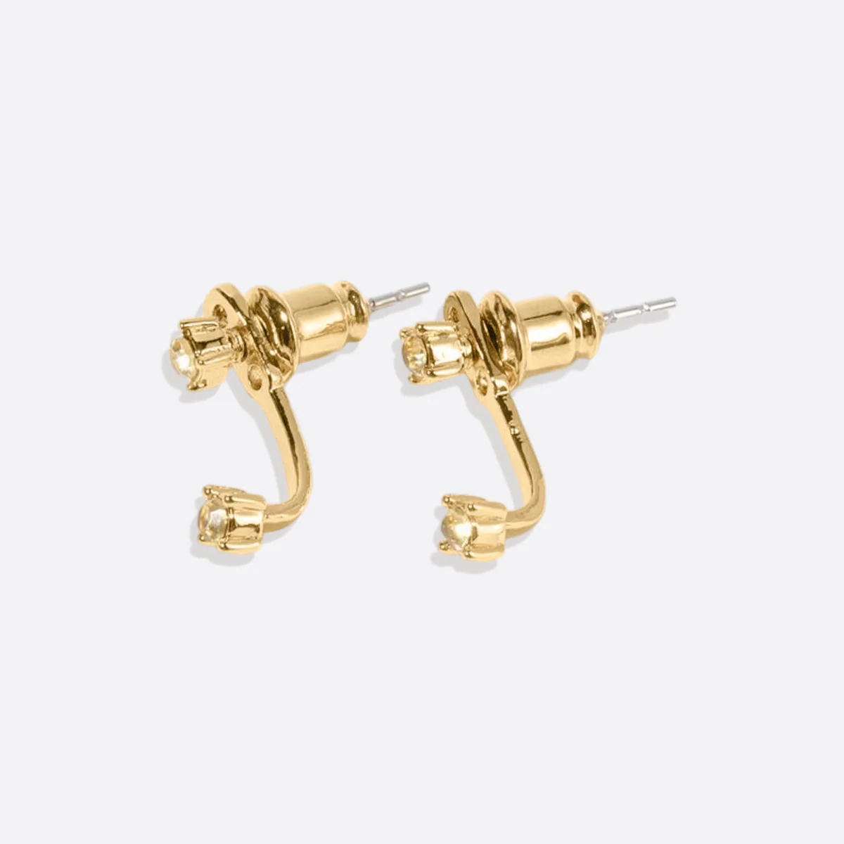 Birthstone Drop Ear Jacket Earrings - Image 19