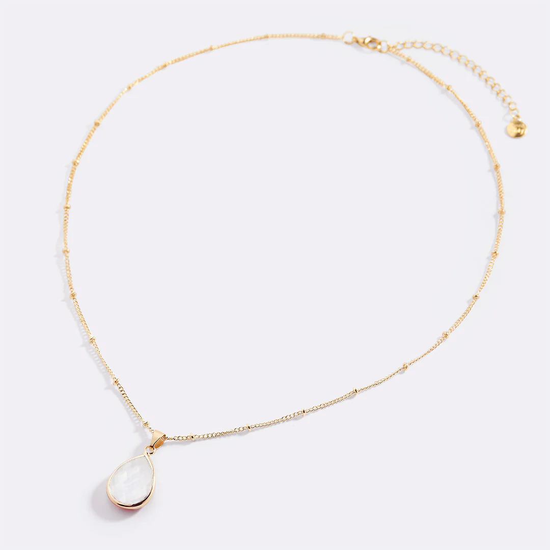 Birthstone Drop Pendant Necklace - Image 102