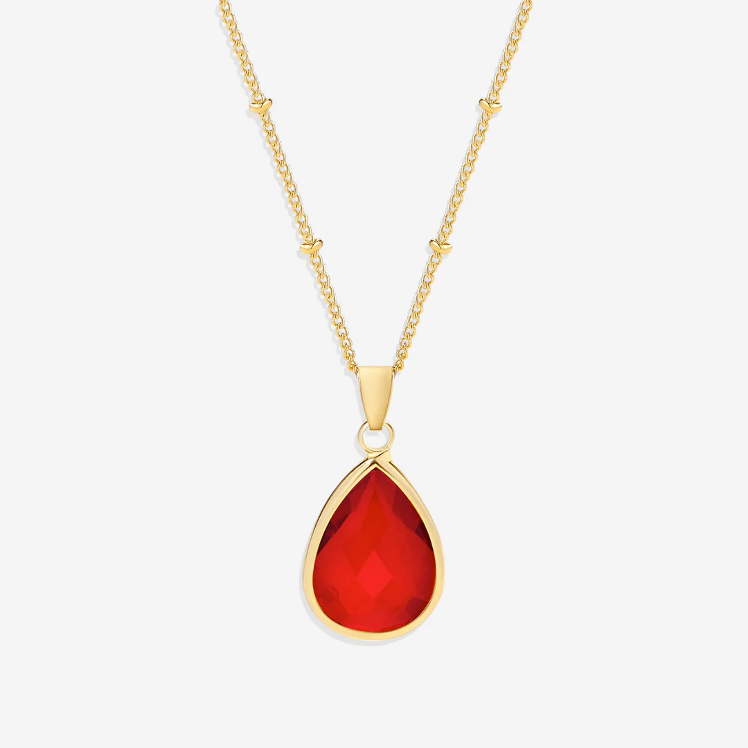 Birthstone Drop Pendant Necklace - Image 61