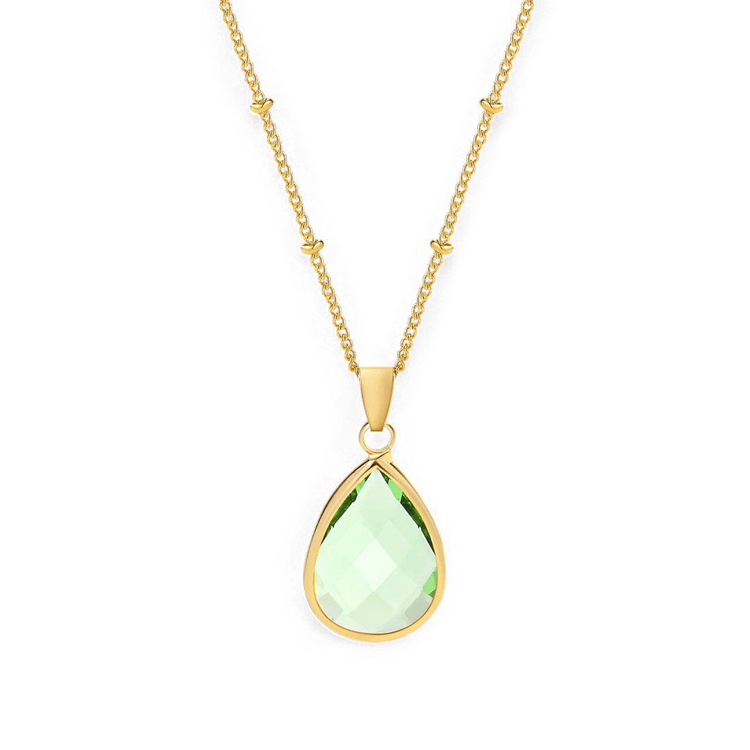 Birthstone Drop Pendant Necklace - Image 64