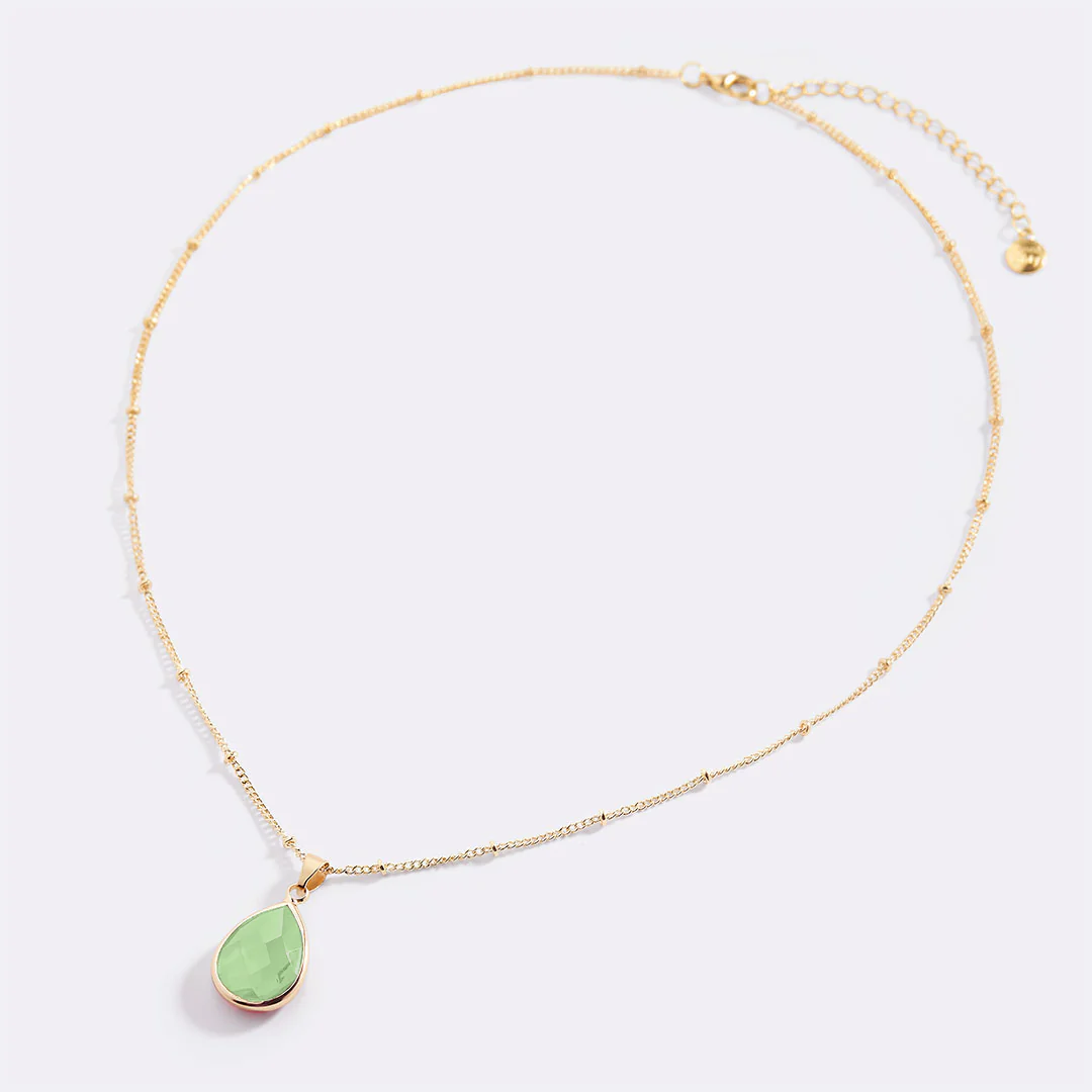 Birthstone Drop Pendant Necklace - Image 78