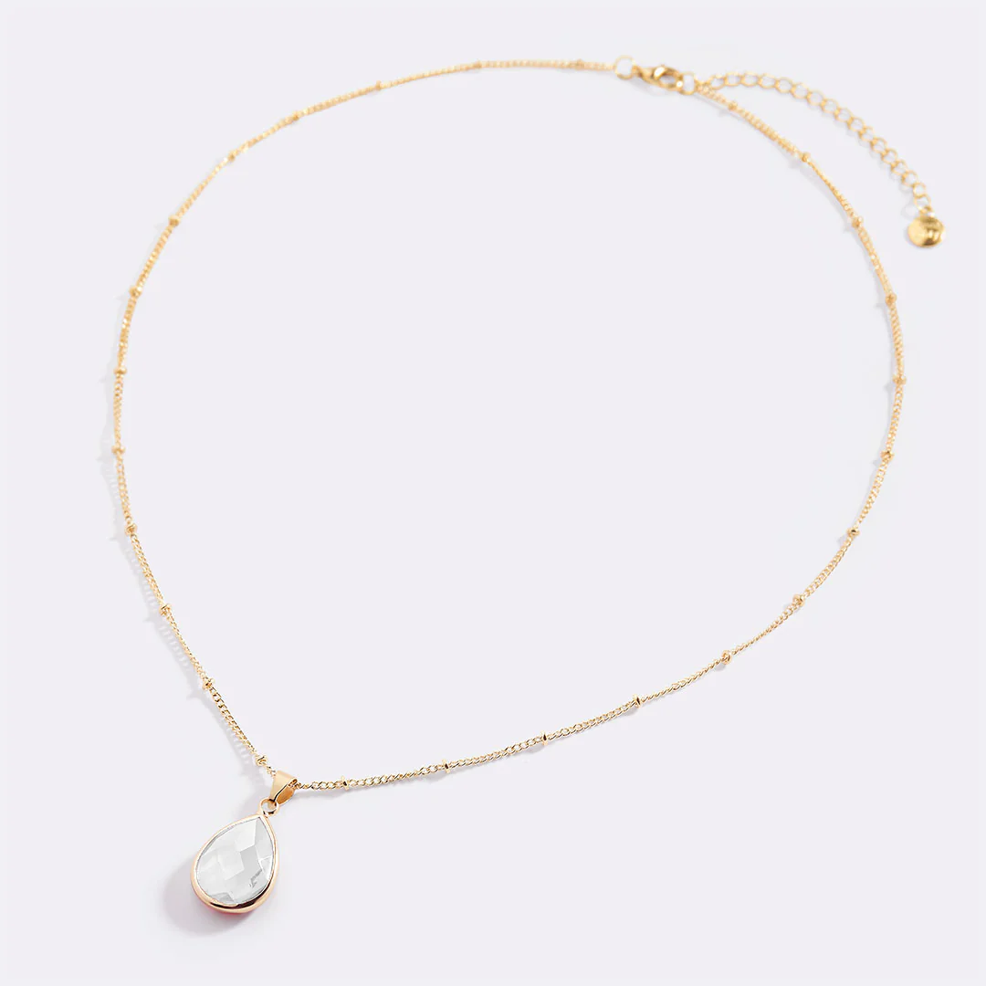 Birthstone Drop Pendant Necklace - Image 94