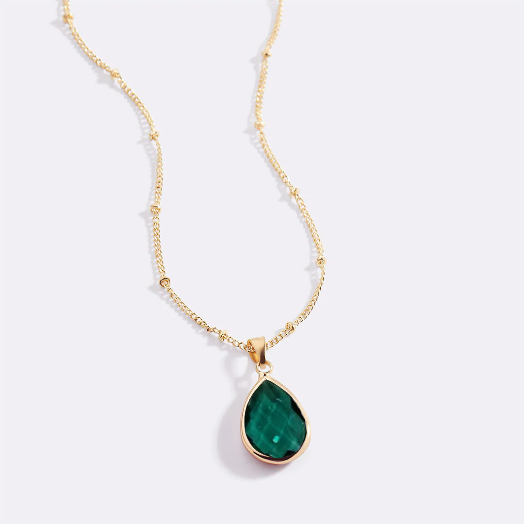 Birthstone Drop Pendant Necklace - Image 97